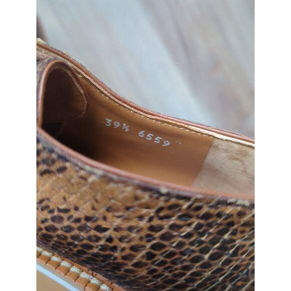 Clergerie Brook Platform Lightweight Comfort Oxford Womens 9 Brown - Picture 14 of 16